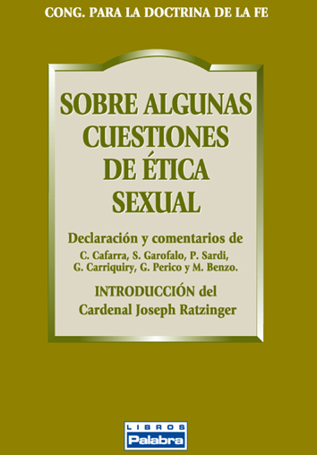 Sobre algunas cuestiones de ética sexual